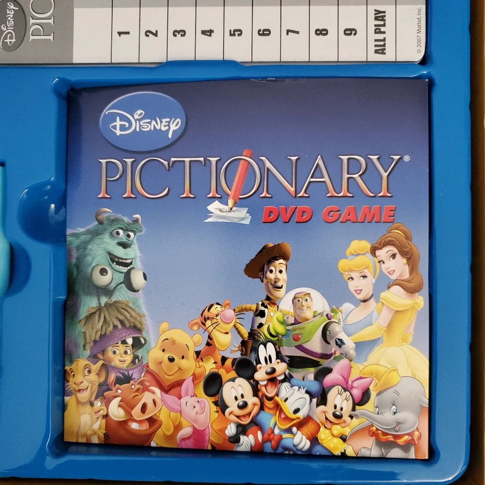 Disney Pixar Pictionary DVD Game